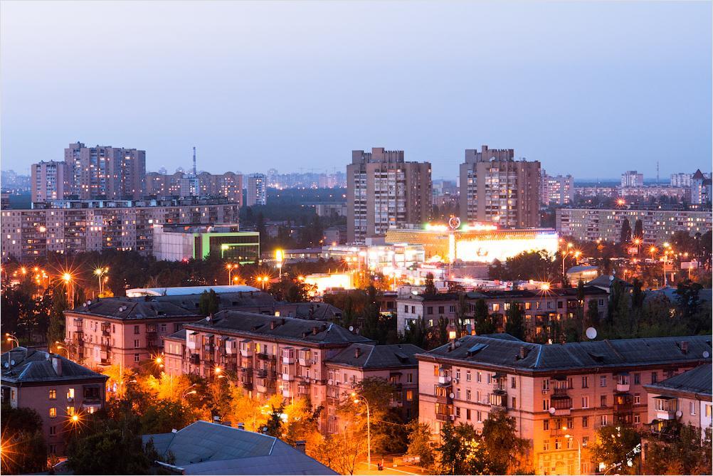 Однокомнатная Квартира На Улице Попудренко Kijev Kültér fotó